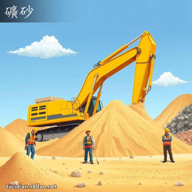 礦砂 - 國語大辭典配圖