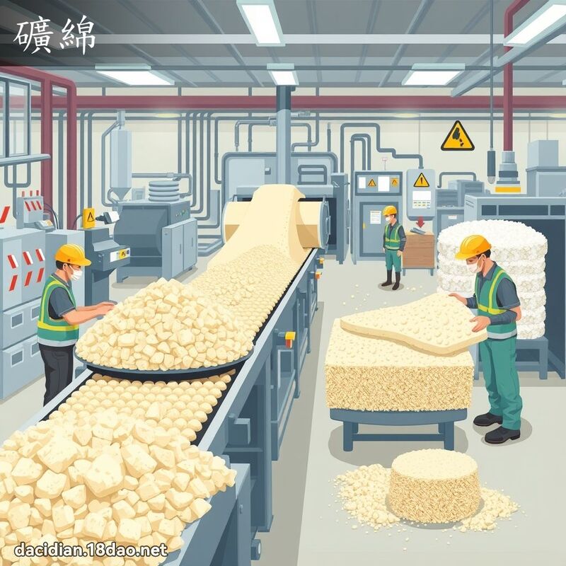 礦綿 - 國語大辭典配圖