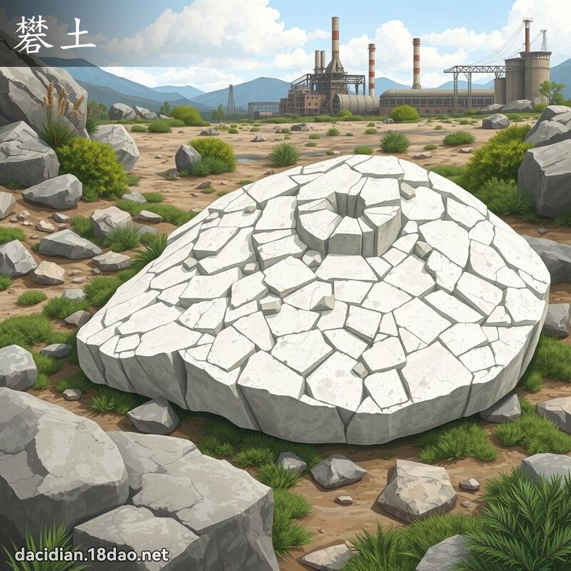 矾土 - 国语大辞典配图