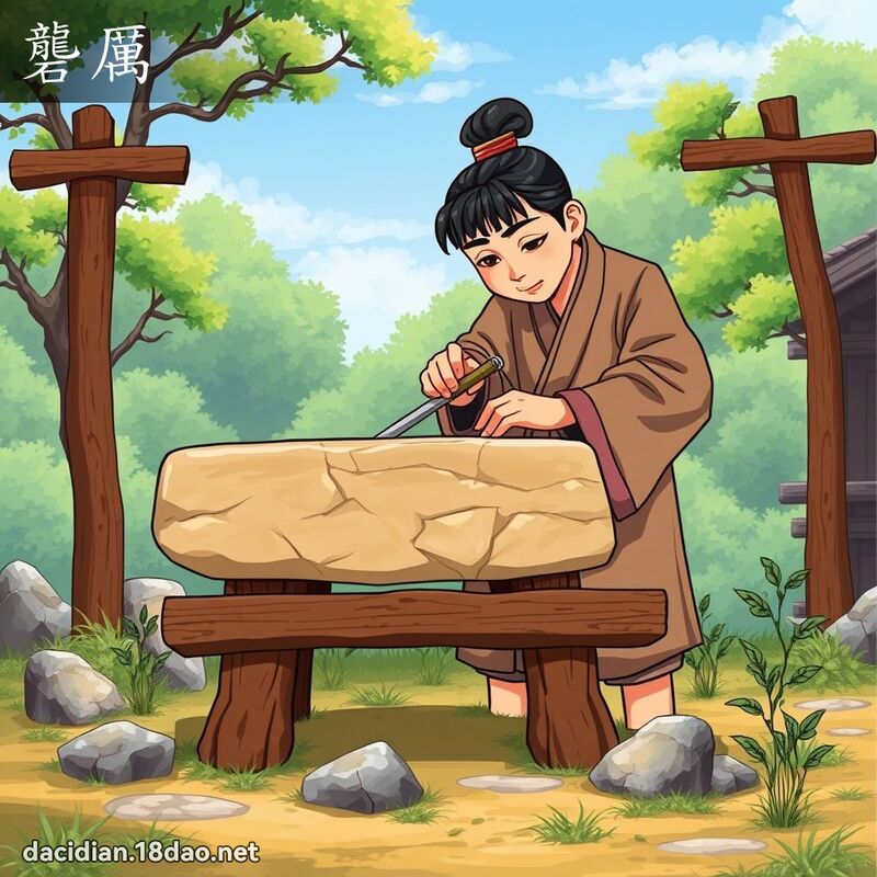 礱厲 - 國語大辭典配圖