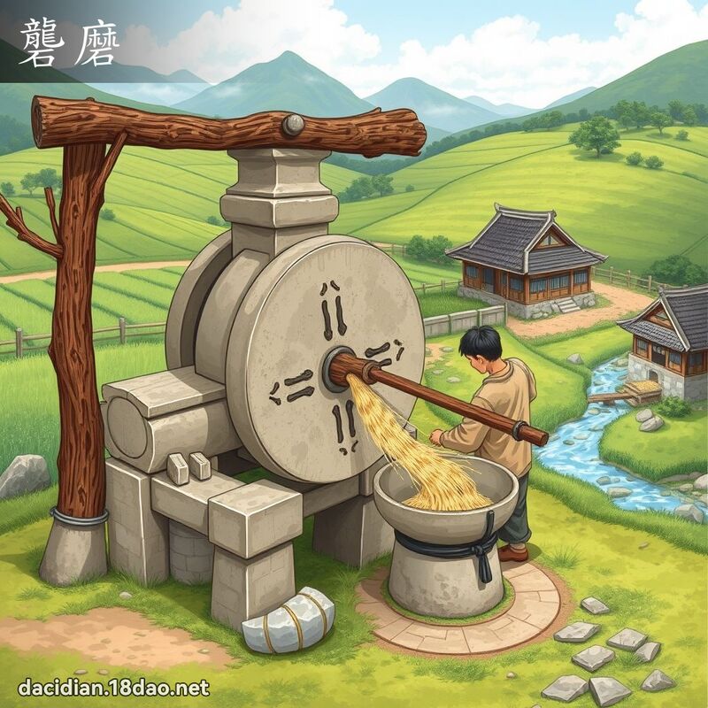 詞語: 礱磨 (多意詞)