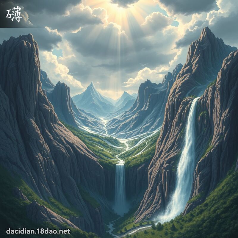 礴 - 國語大辭典配圖