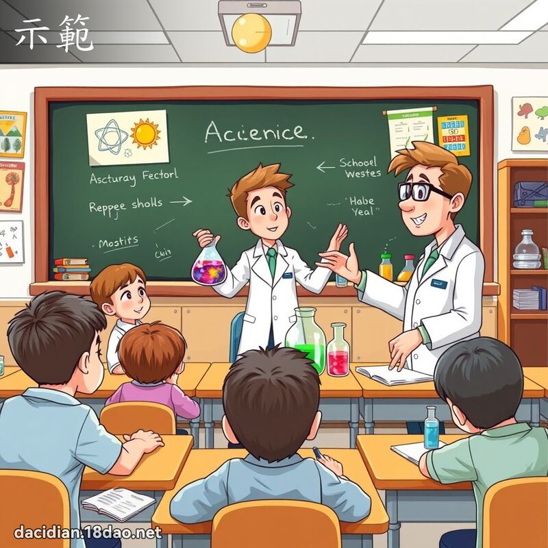示范 - 国语大辞典配图
