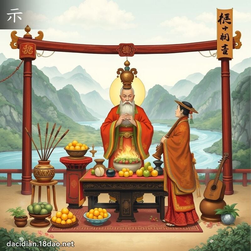 汉字: 示 (多音字)