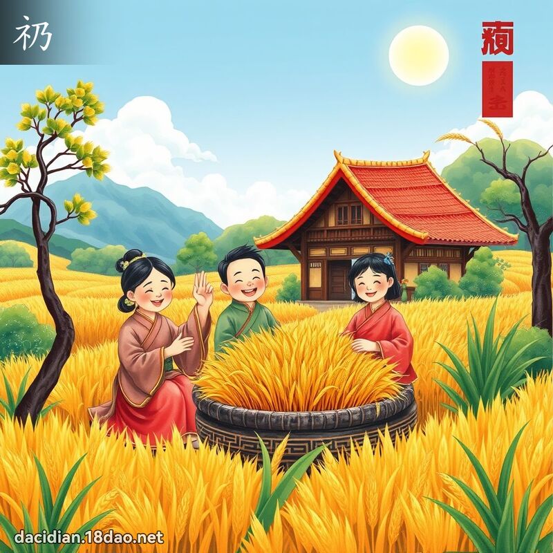 礽 - 國語大辭典配圖