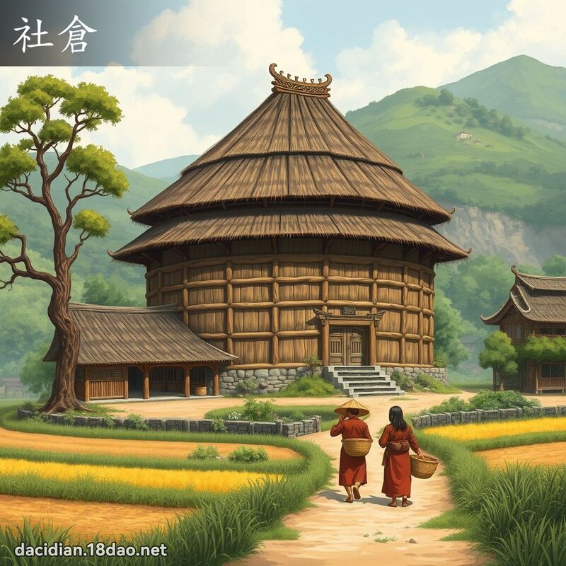 社倉 - 國語大辭典配圖