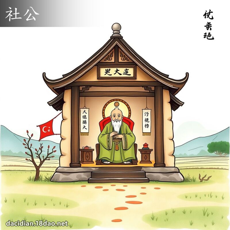 社公 - 国语大辞典配图