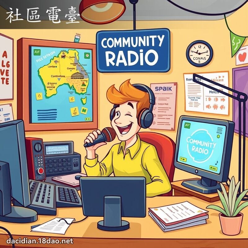 社区电台 - 国语大辞典配图