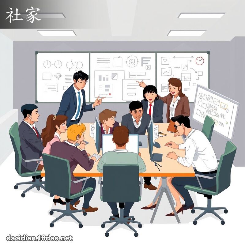 社家 - 國語大辭典配圖