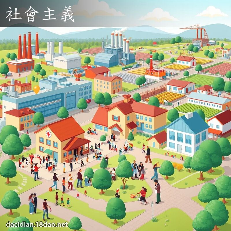 社会主义 - 国语大辞典配图