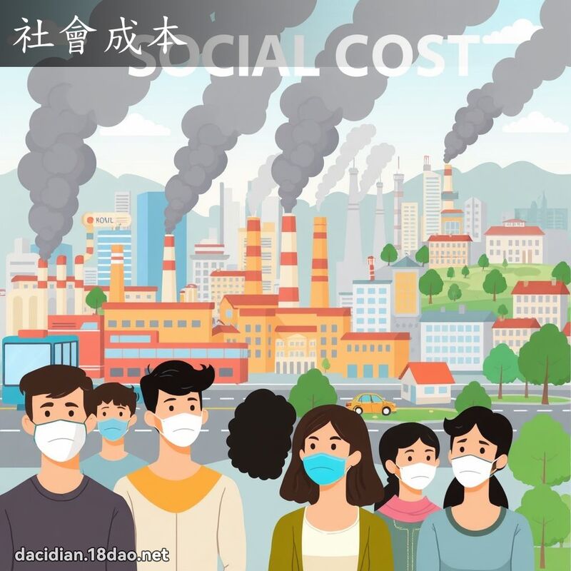 社會成本 - 國語大辭典配圖