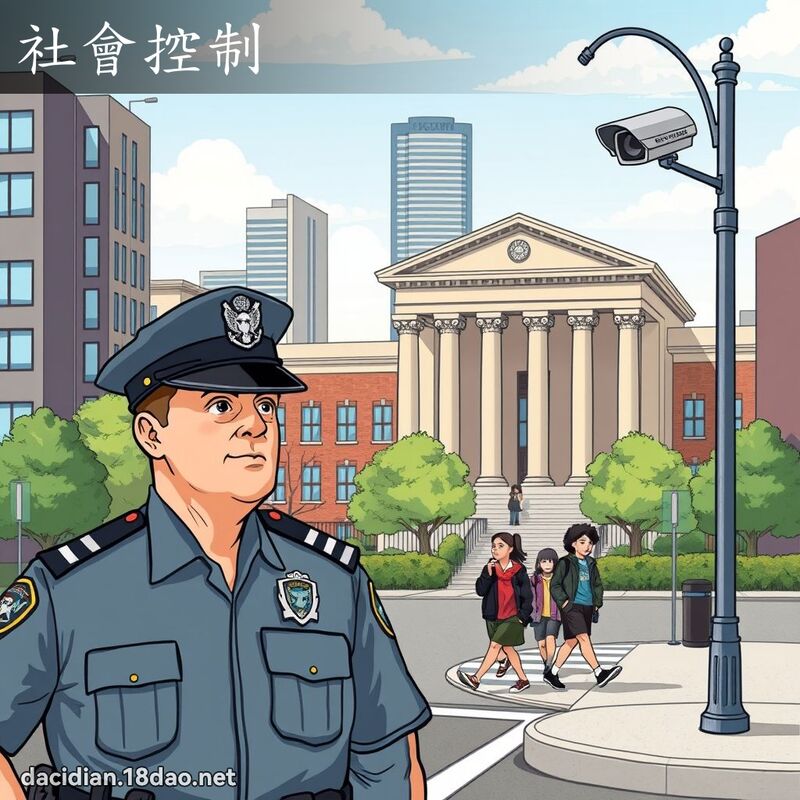 社會控制 - 國語大辭典配圖