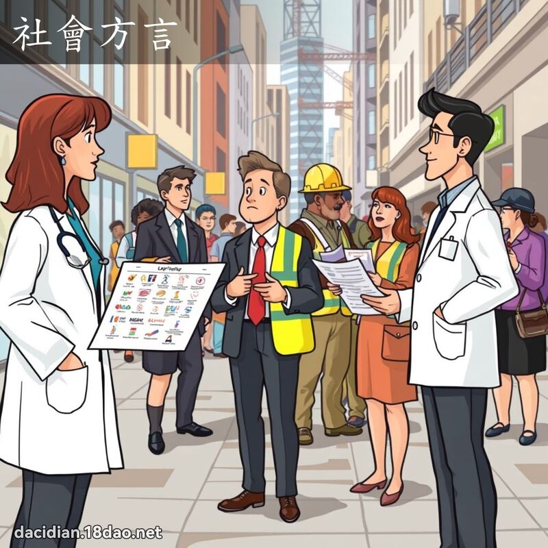 社会方言 - 国语大辞典配图