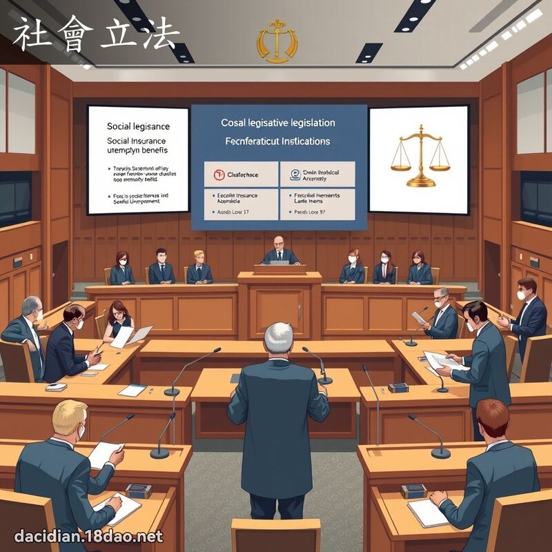 社會立法 - 國語大辭典配圖