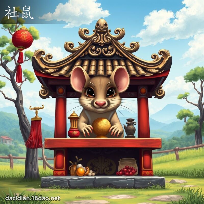 社鼠 - 國語大辭典配圖
