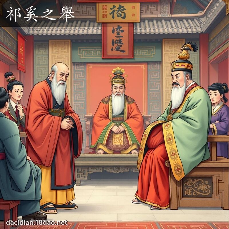 祁奚之舉 - 國語大辭典配圖