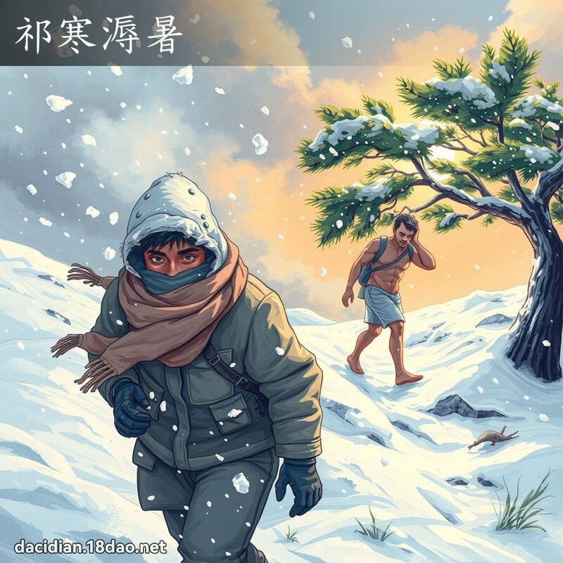 祁寒溽暑 - 國語大辭典配圖
