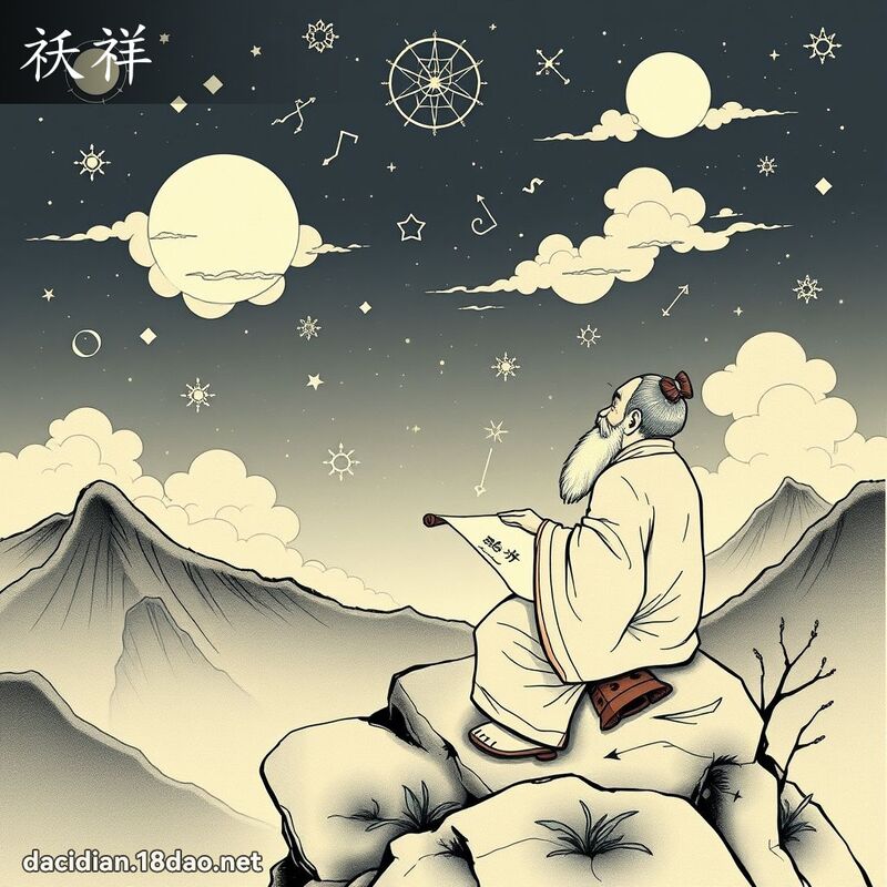 祅祥 - 国语大辞典配图
