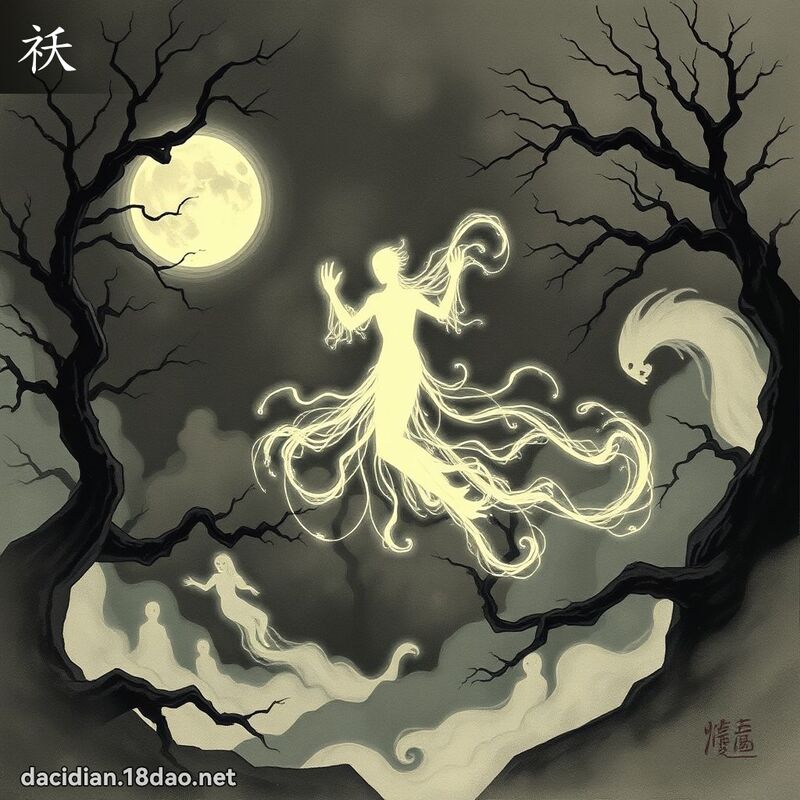 祅 - 國語大辭典配圖