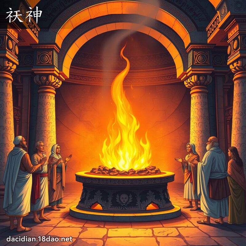 祆神 - 国语大辞典配图