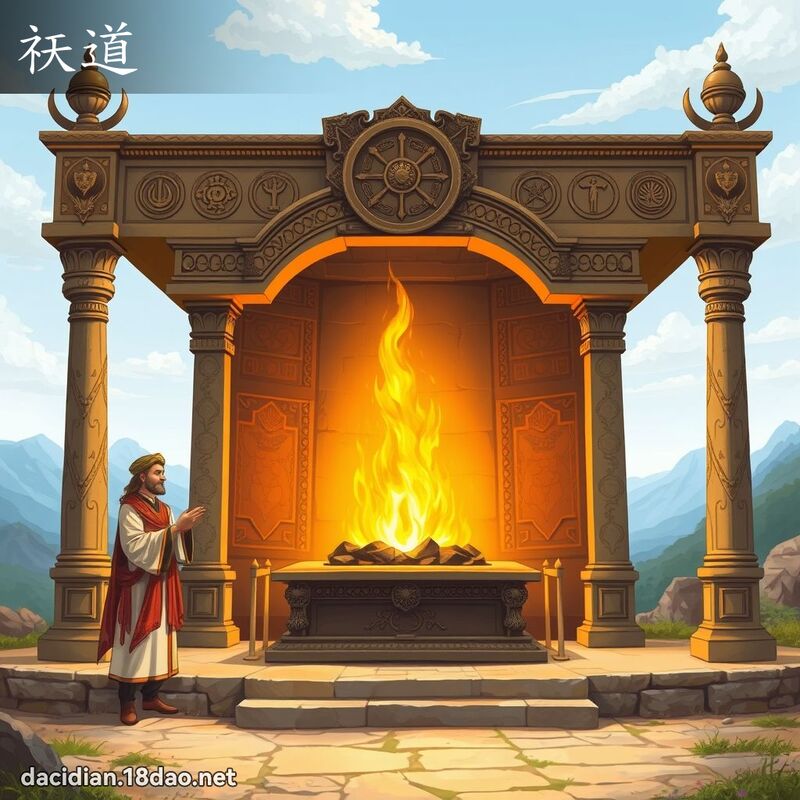 祆道 - 國語大辭典配圖
