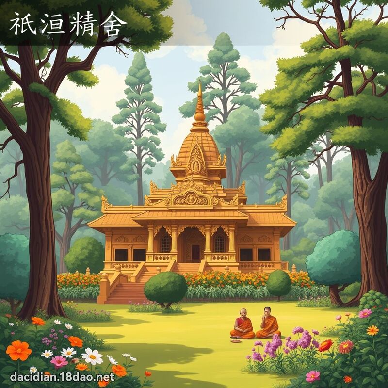 祇洹精舍 - 國語大辭典配圖