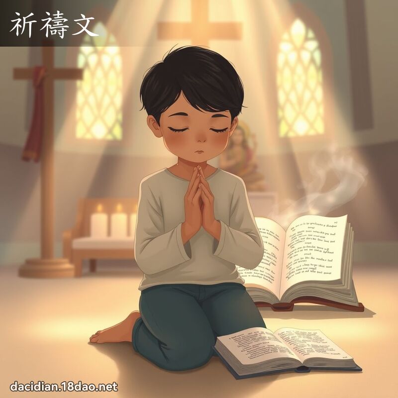 祈禱文 - 國語大辭典配圖