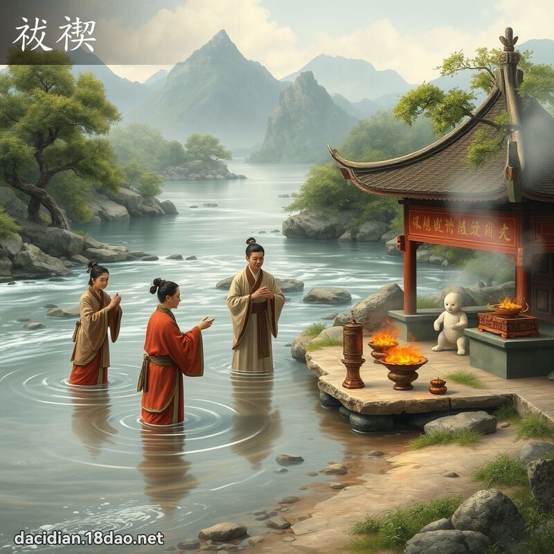 祓禊 - 國語大辭典配圖