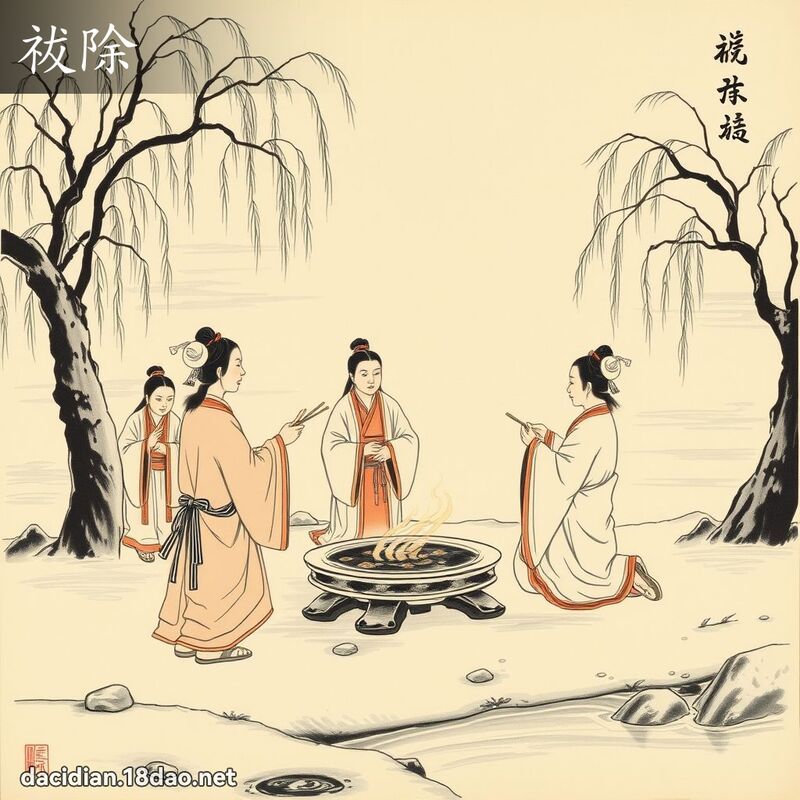 祓除 - 國語大辭典配圖