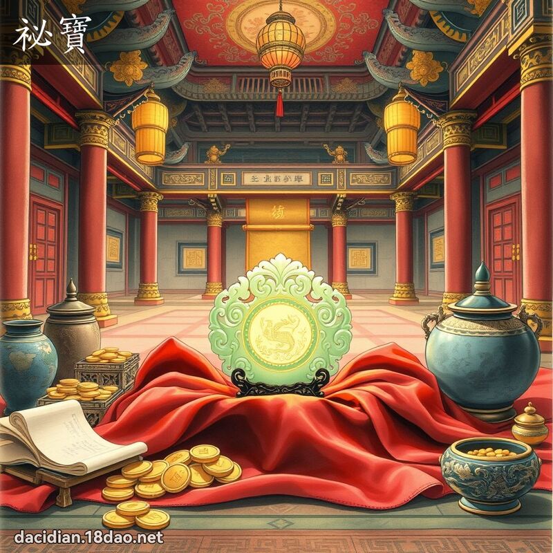 祕宝 - 国语大辞典配图