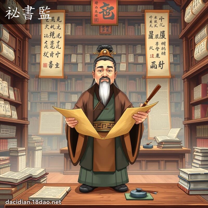 祕书监 - 国语大辞典配图