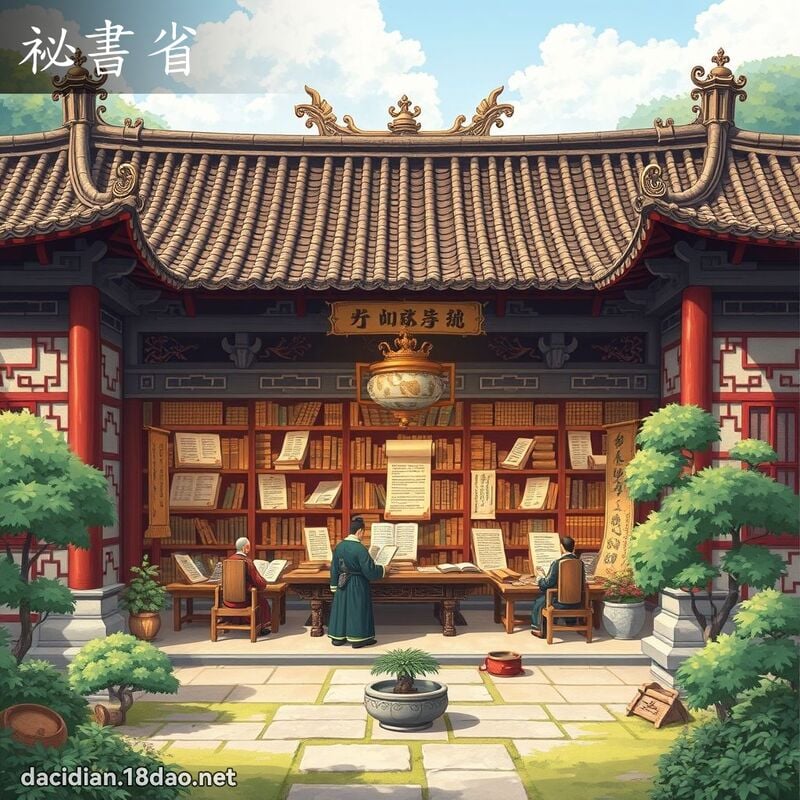 祕书省 - 国语大辞典配图