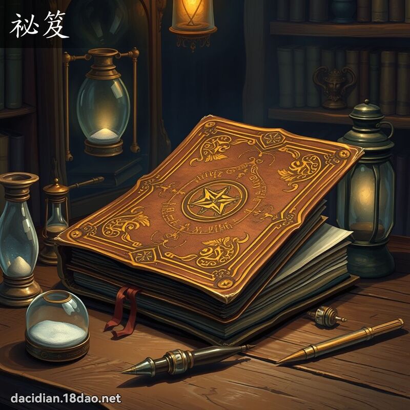 祕笈 - 國語大辭典配圖