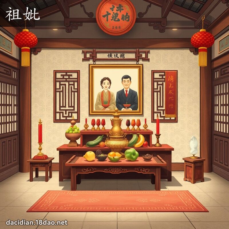 祖妣 - 国语大辞典配图