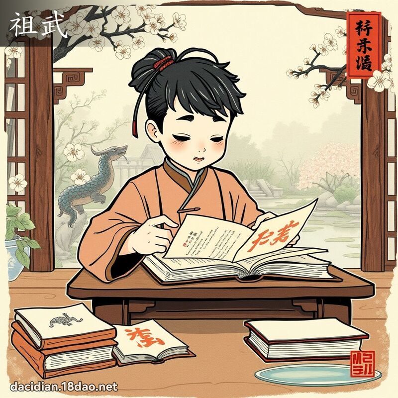 祖武 - 國語大辭典配圖
