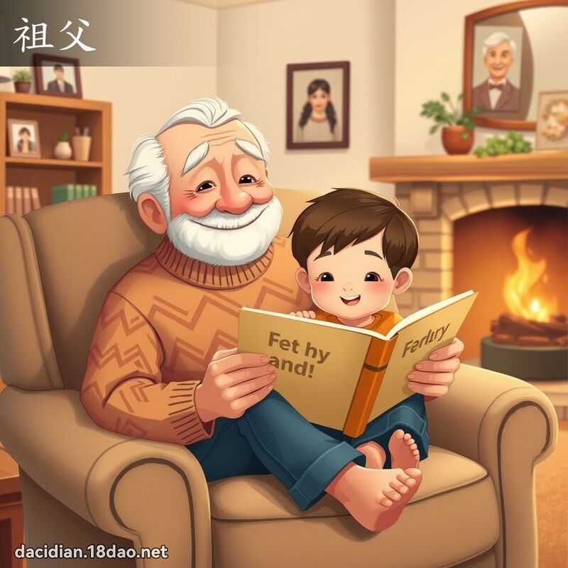 祖父 - 國語大辭典配圖