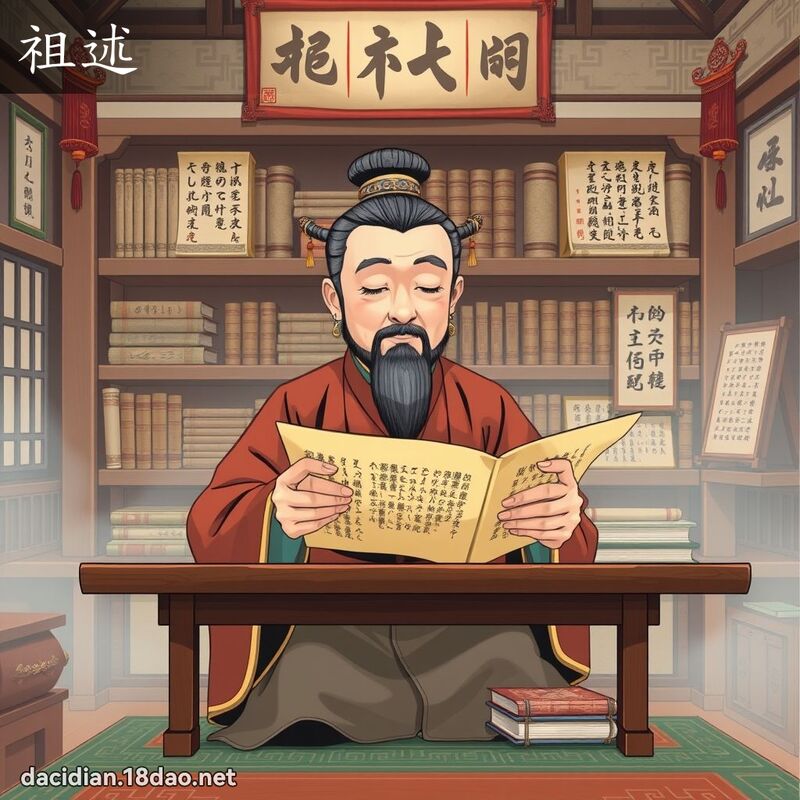 祖述 - 國語大辭典配圖
