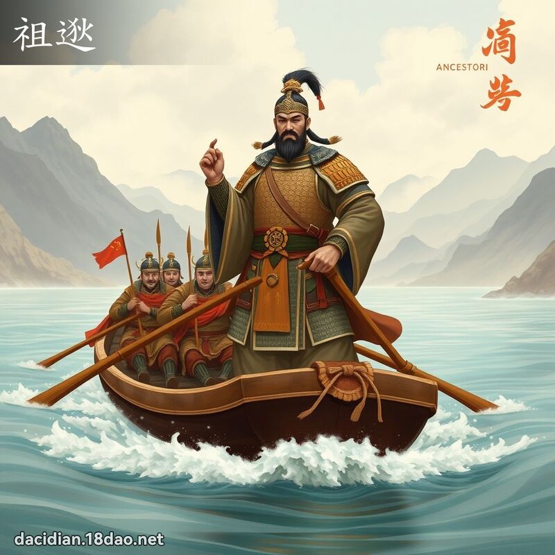 祖逖 - 國語大辭典配圖