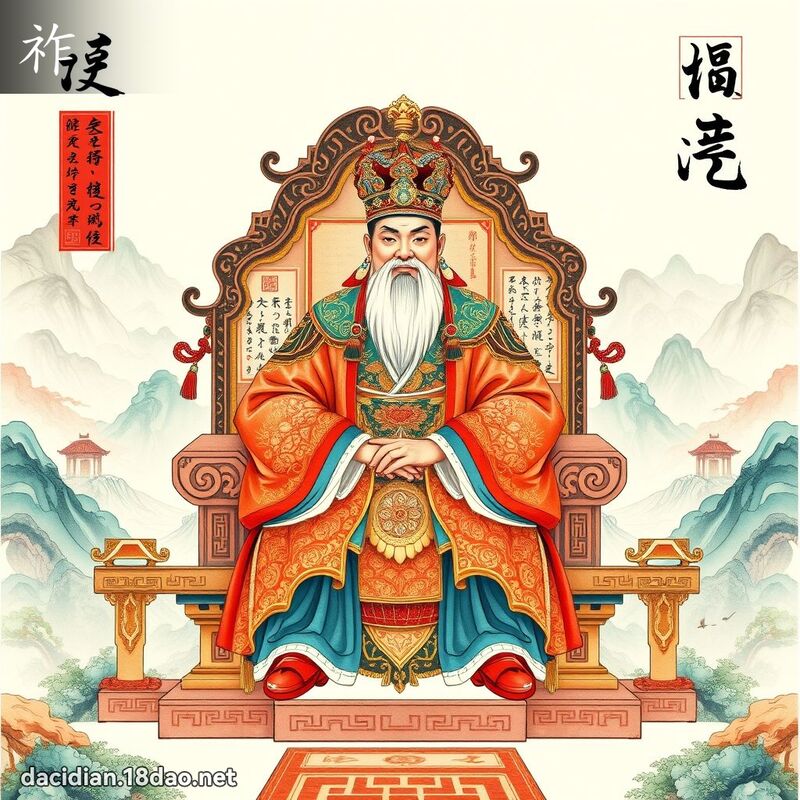 祚 - 國語大辭典配圖