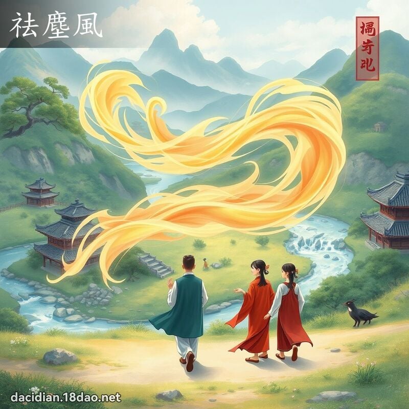 祛塵風 - 國語大辭典配圖
