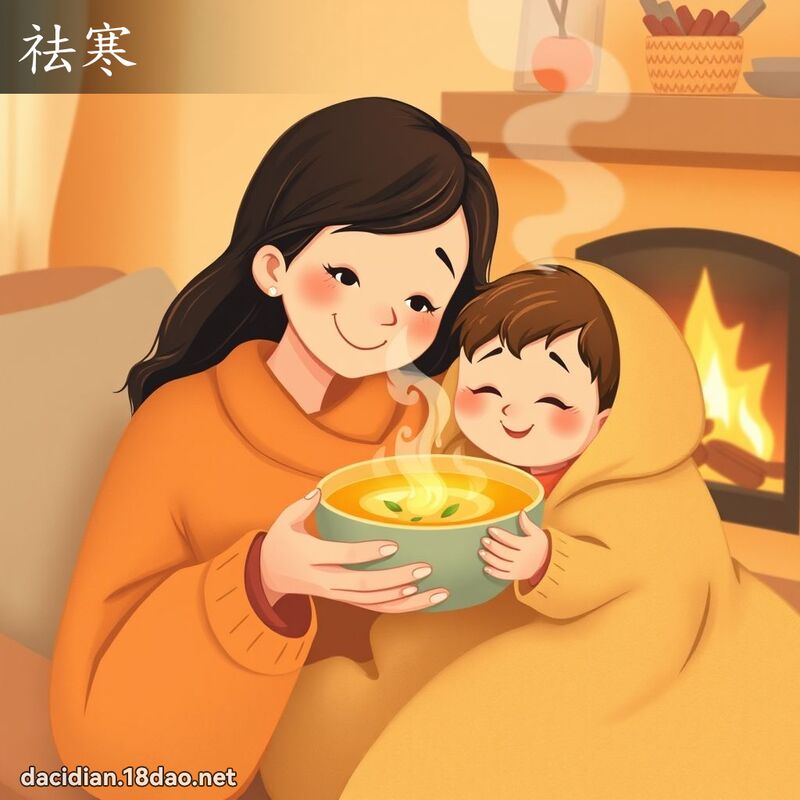 祛寒 - 国语大辞典配图