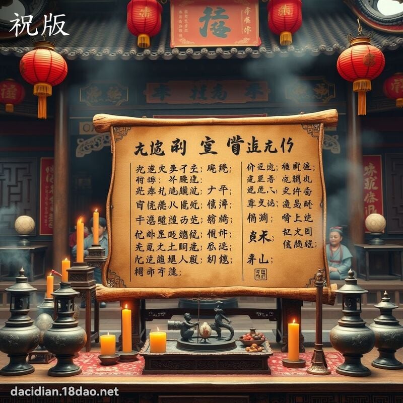 祝版 - 国语大辞典配图