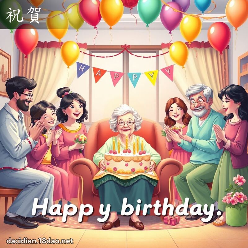 祝贺 - 国语大辞典配图