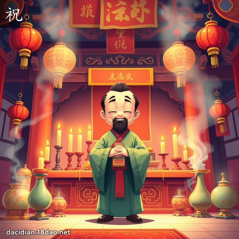祝 - 国语大辞典配图