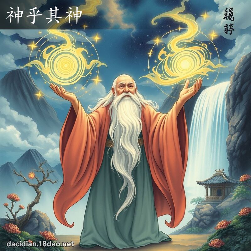 神乎其神 - 国语大辞典配图