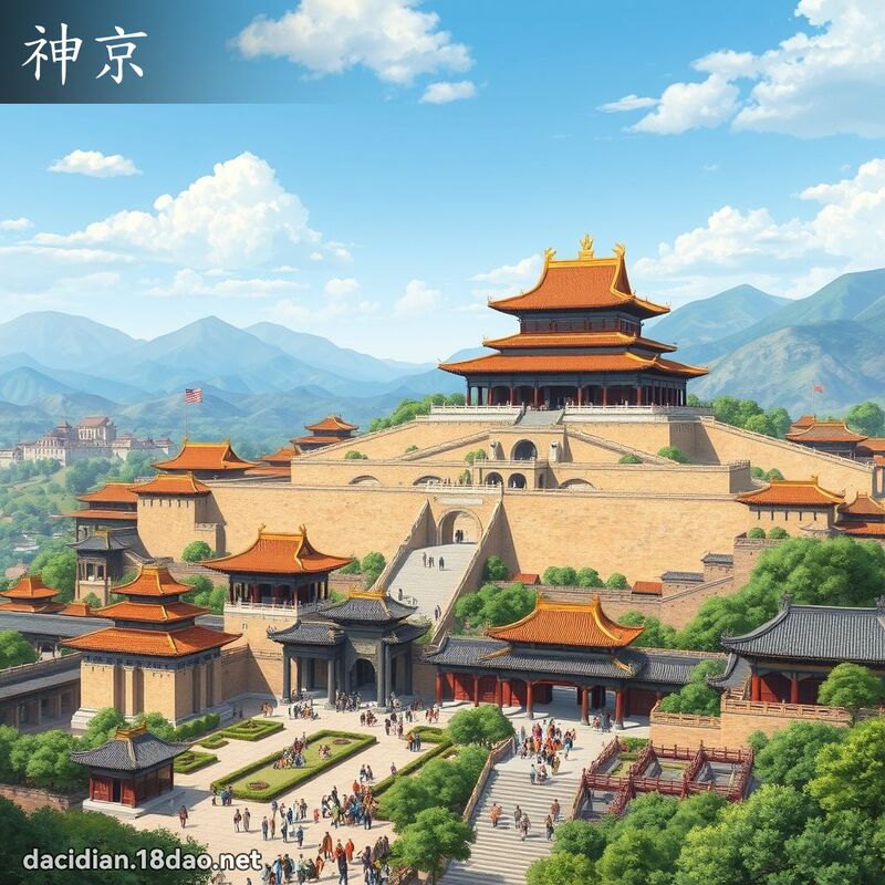 神京 - 國語大辭典配圖