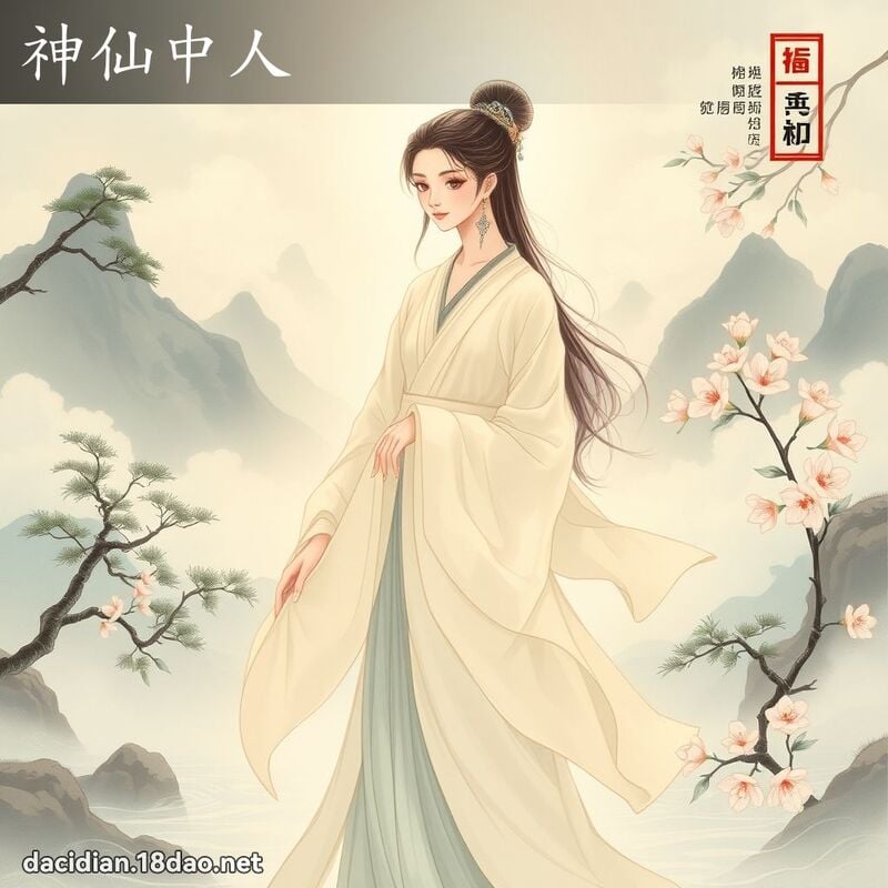 神仙中人 - 国语大辞典配图