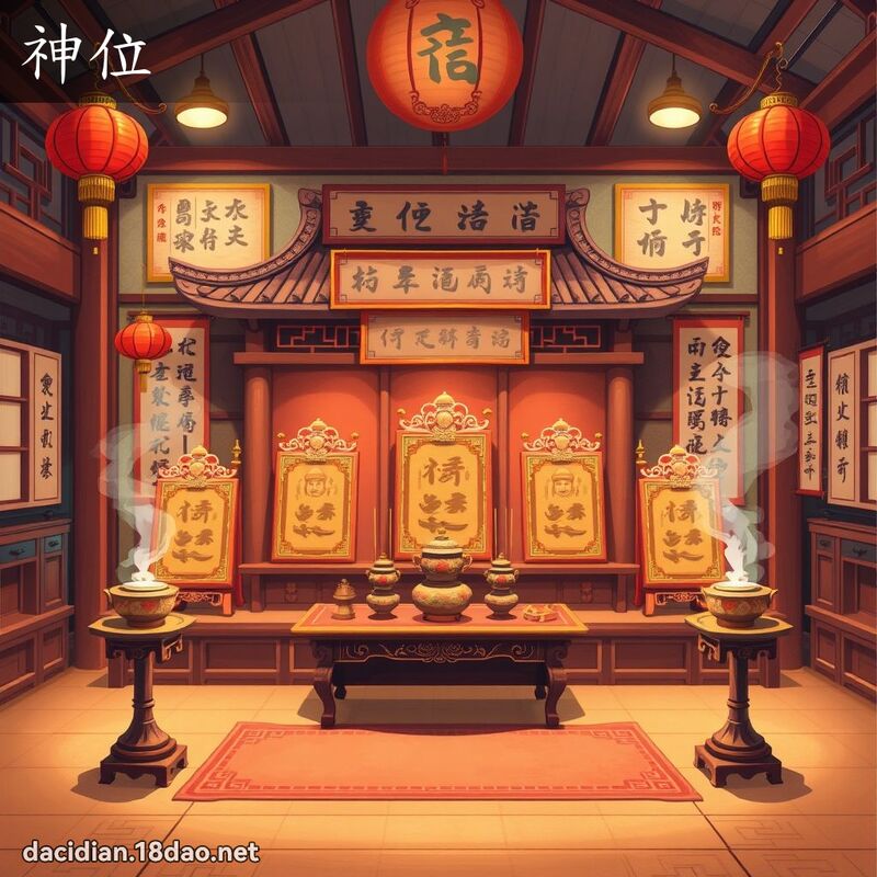 神位 - 国语大辞典配图