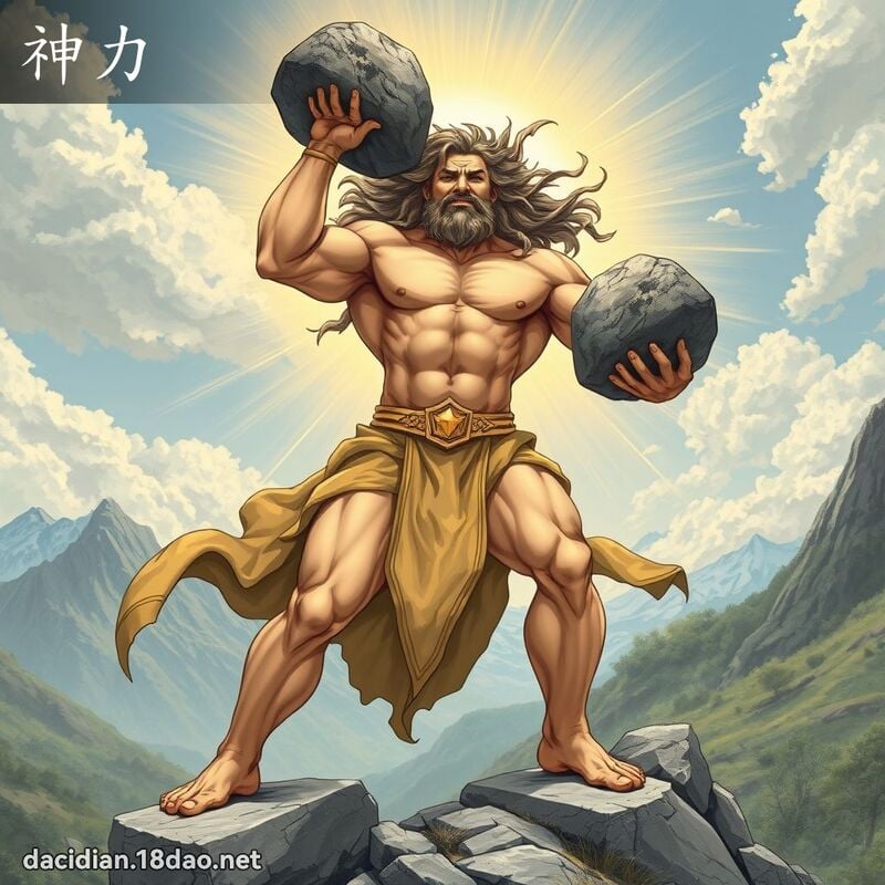 神力 - 国语大辞典配图