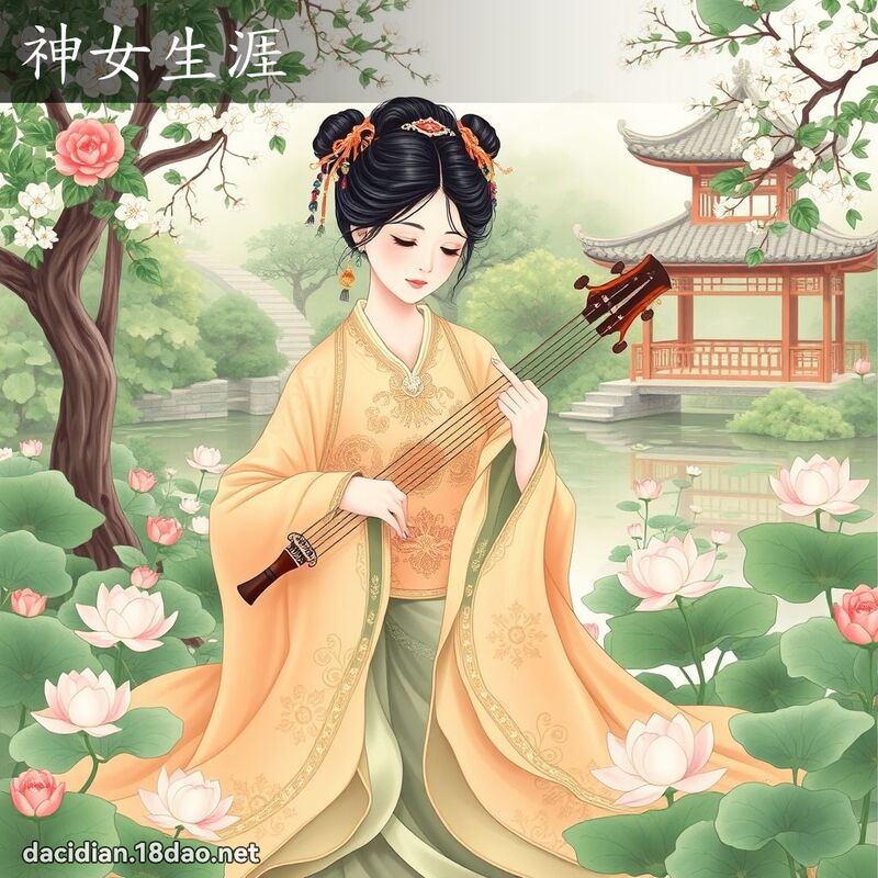 神女生涯 - 國語大辭典配圖